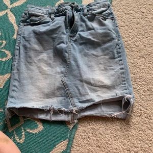 Jean skirt